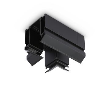 Коннектор Т-образный для корпуса в натяжной потолок GL1044 BK чёрный Magnetic 220V Ambrella