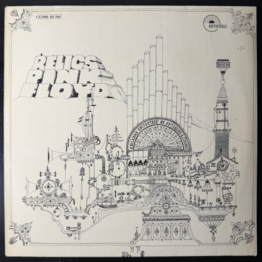Pink Floyd ‎– Relics (Дания 1971г.)
