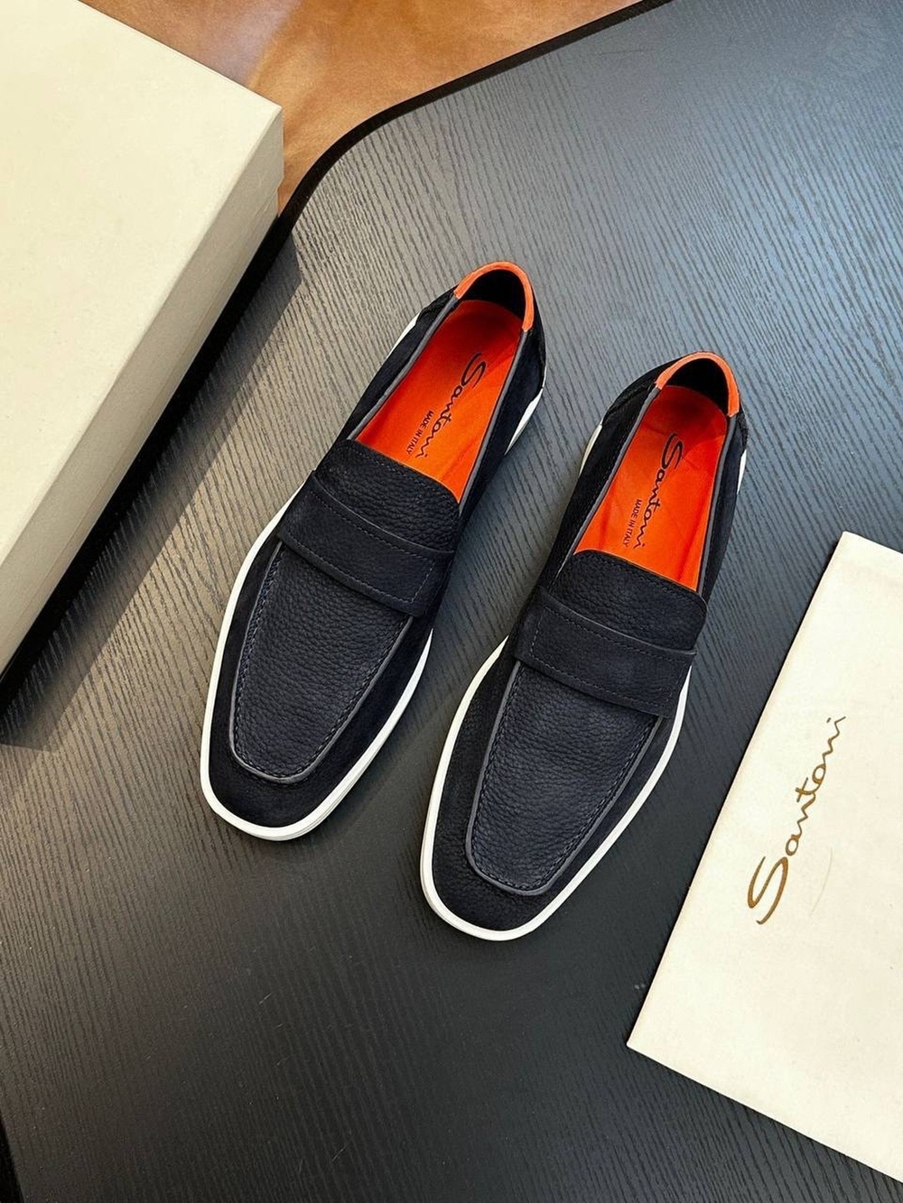 Лоферы Santoni