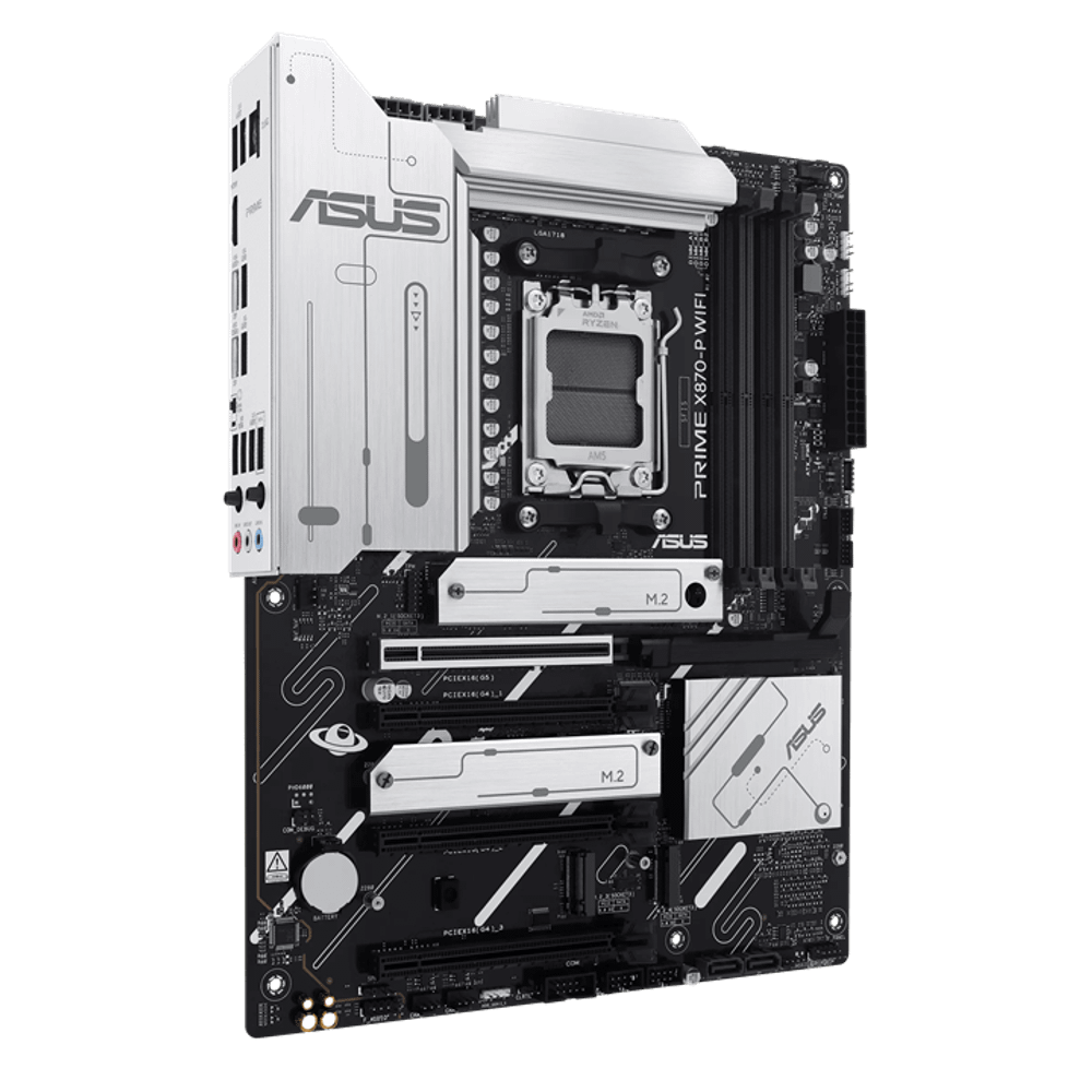 Материнская плата ASUS PRIME X870-P WIFI AM5 4xDDR5 2xSATA3 4xM.2 1xHDMI Wifi 10xUSB  ATX