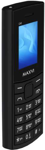 Сотовый телефон Maxvi C40 Black