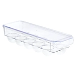 Контейнер для яиц для холодильника с крышкой прозрачный