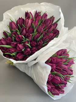 Букет пионовидных тюльпанов