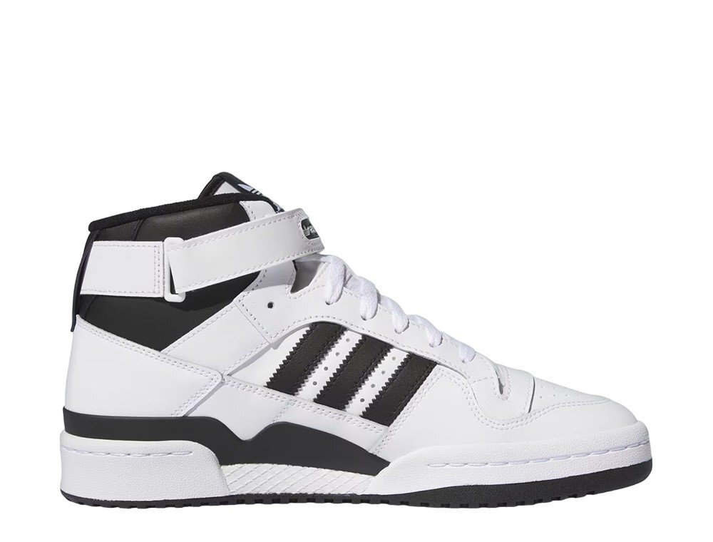 Баскетбольные кроссовки Adidas Forum Mid White shoes