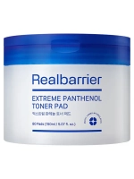 Real Barrier Ламеллярные восстанавливающие тонер-пэды с пантенолом Extreme Pathenol Toner Pad 80 шт