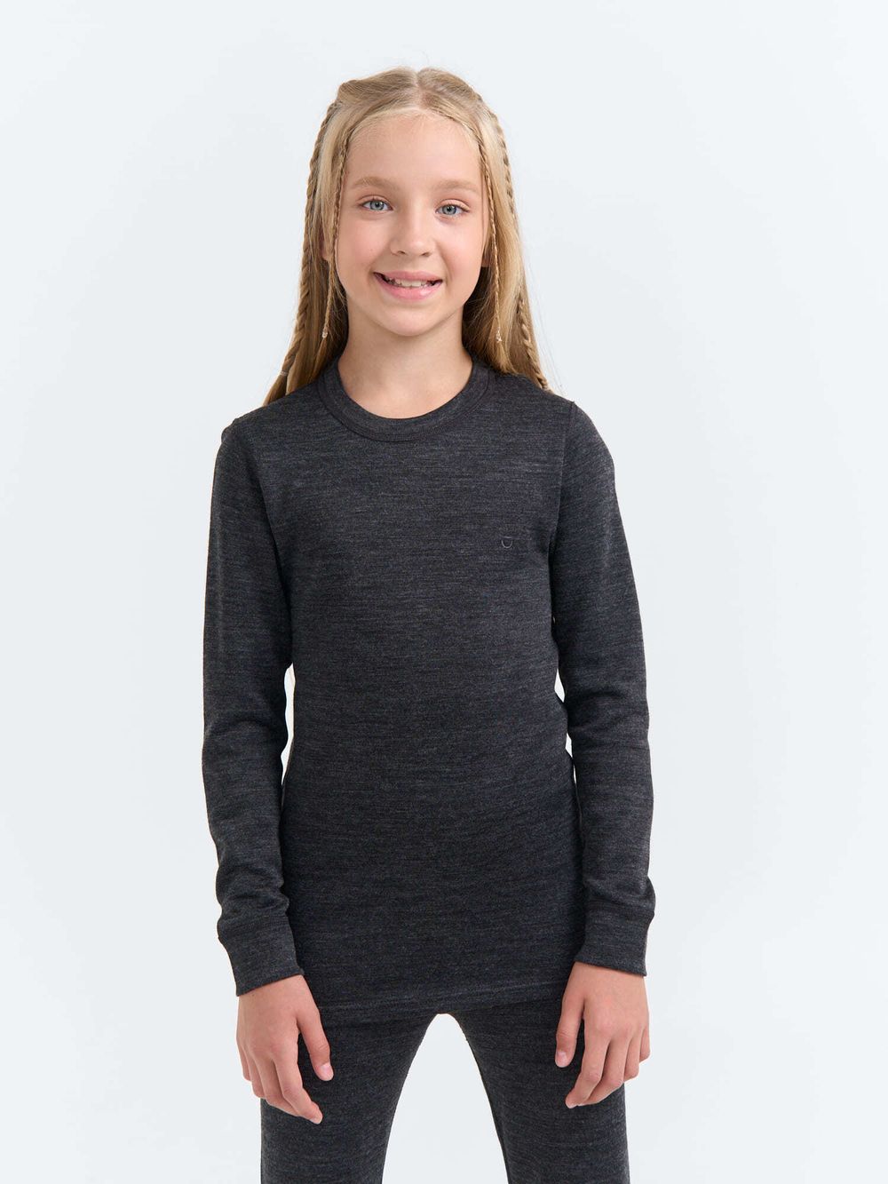 Комплект термобелья "Графит меланж" с шерстью 7+