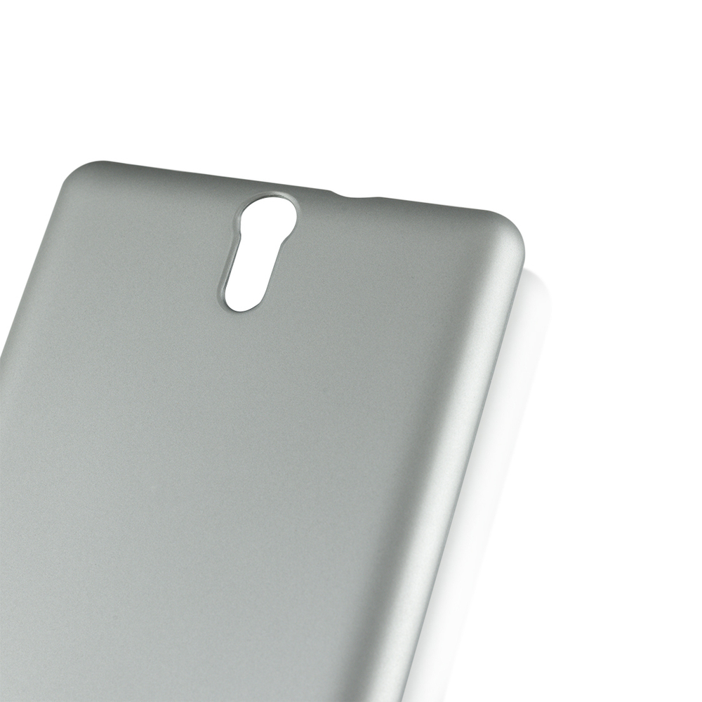 Чехол ROSCO для Sony Xperia C5 Ultra/C5 Ultra Dual оптом (арт. C5U-SOFTTOUCH-SILVER)
