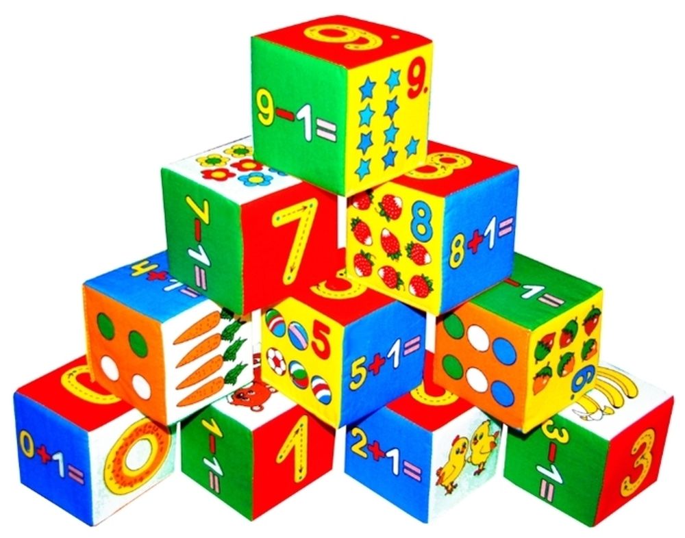 Кубики Мякиши Умная Математика