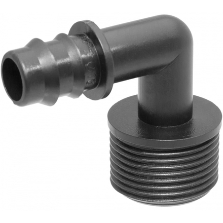 Уголок с внешней резьбой 3/4" d16мм 2шт