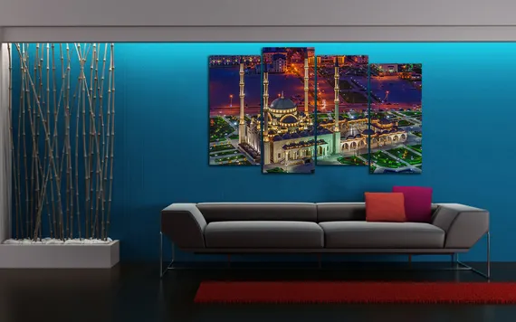 Модульная картина "Грозный. Мечеть"