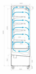 Холодильная витрина Carboma VIVARA FC18-06 VM 0,7-2 0430