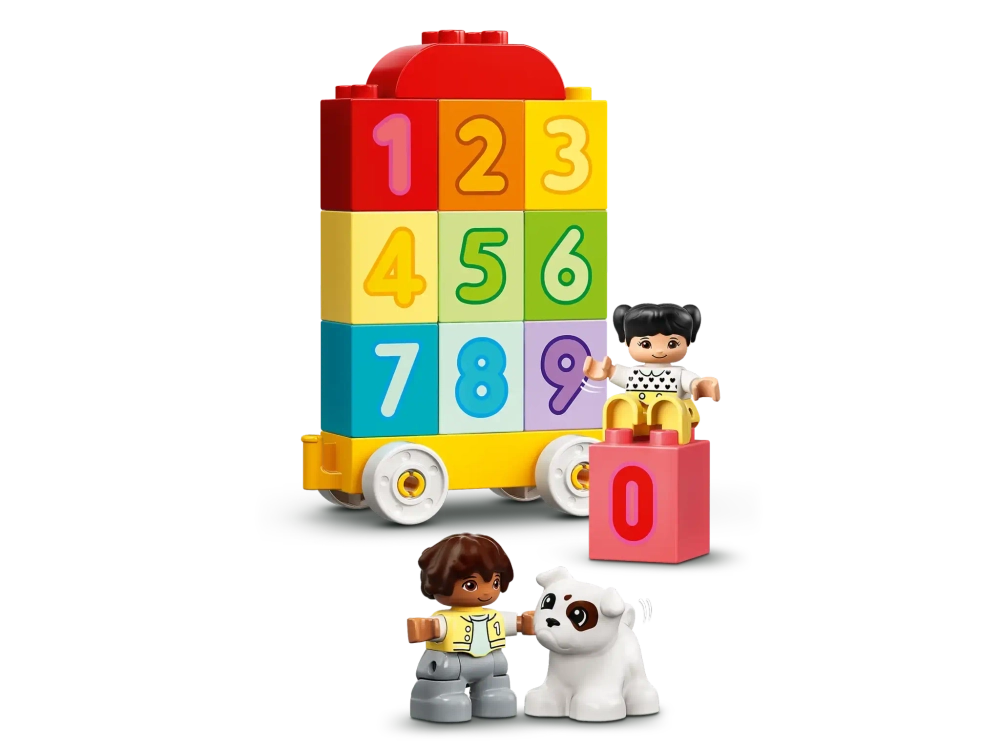 Конструктор LEGO Duplo 10954 Поезд с цифрами — учимся считать