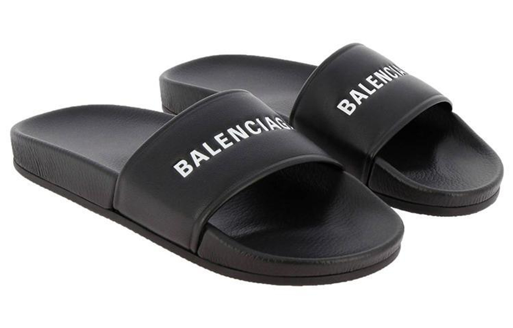 Balenciaga Logo Slides (Женская размерная сетка)