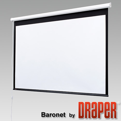 Моторизированный экран Draper Baronet NTSC (3:4) 213/84" (7") 127*169 MW [02119003]