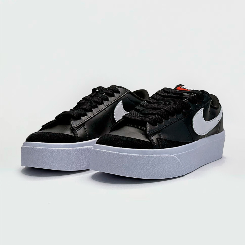 кроссовки Nike Blazer Low 77 Black / White Wmns