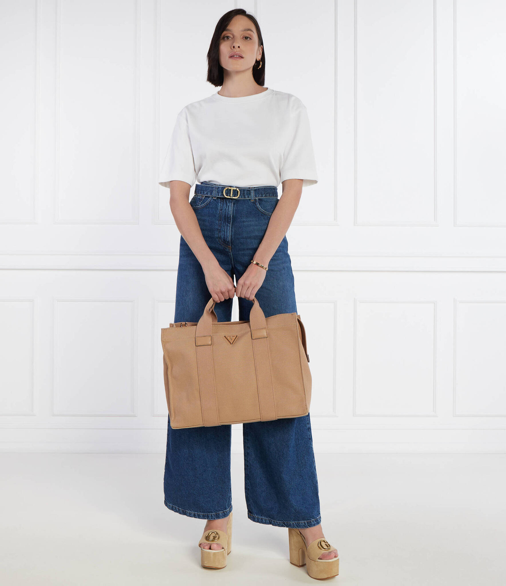 Сумка-шопер CANVAS II TOTE Guess - коричневый(HWAG93 19230)