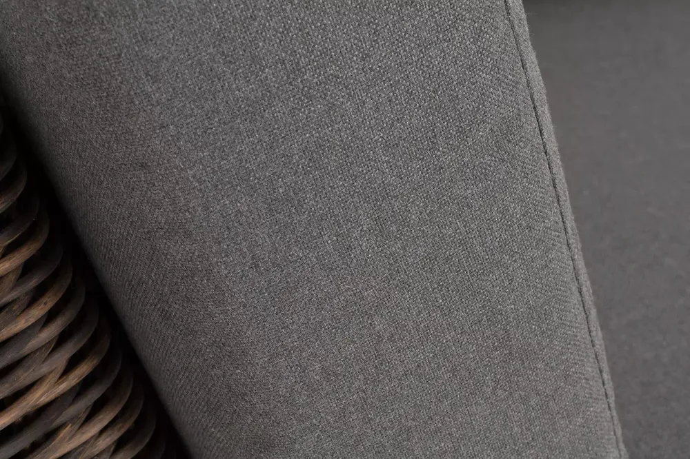 "Капри" модуль диванный угловой с подушками, цвет коричневый