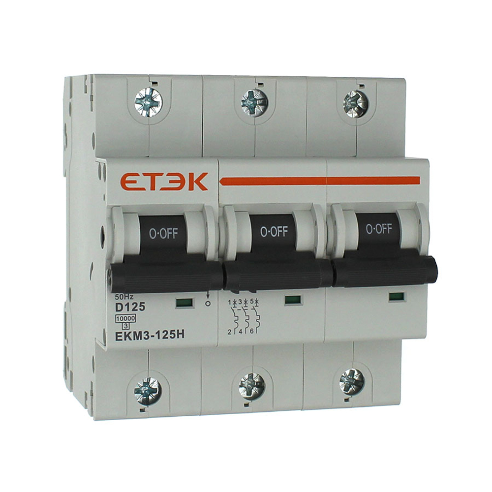 Автоматический выключатель 3P 125А C