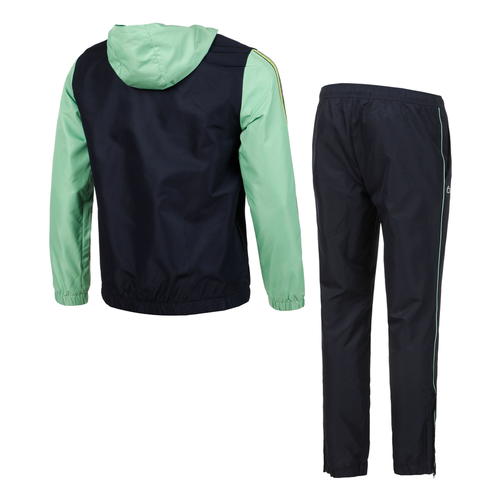 Мужские теннисные Костюмы Lacoste Tracksuit Men - Blue, Green