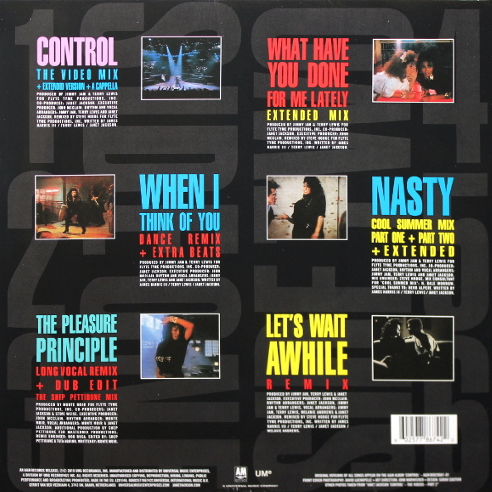 Janet Jackson /  Control - The Remixes (2LP)