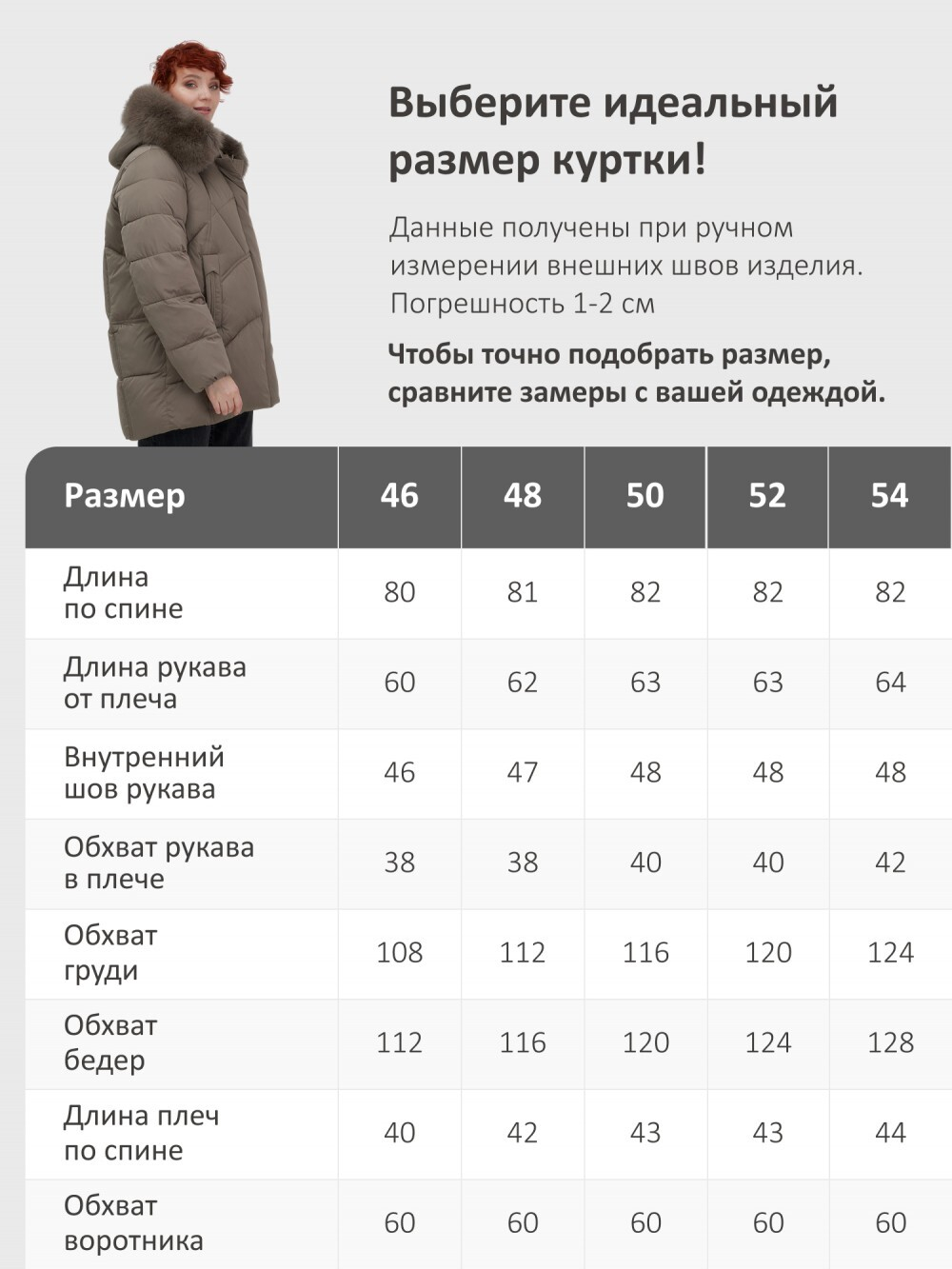 Куртка зимняя женская с мехом и капюшоном тренд коричневого цвета 7656K