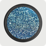 Светоотражающий Flash glitter лазурный - 7048