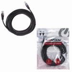 Кабель (патчкорд) UTP 5E категория RJ-45 5 м SONNEN для подключения Интернета по локальной сети LAN (3 штуки в упаковке)