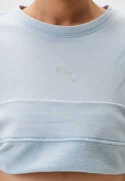 Толстовка женская PUMA WARDROBE ESS Over-Oversized Crew TR