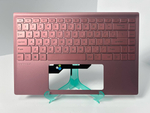 Верхняя панель с клавиатурой (топкейс) для ноутбука MSI Prestige 14 A10/розовая (957-14C113E-C15)
