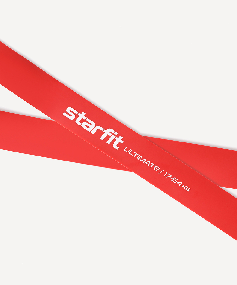 Эспандер ленточный для кросс-тренинга ES-803, 17-54 кг, 208х4,4 см, красный