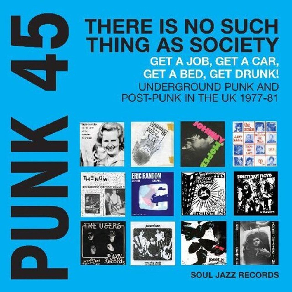 V/A - Punk 45: There Is No Such Thing As Society (coloured) - новая виниловая пластинка