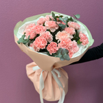 Букет из розовых диантусов #29