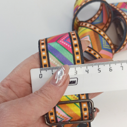 Гитарный ремень Треугольники