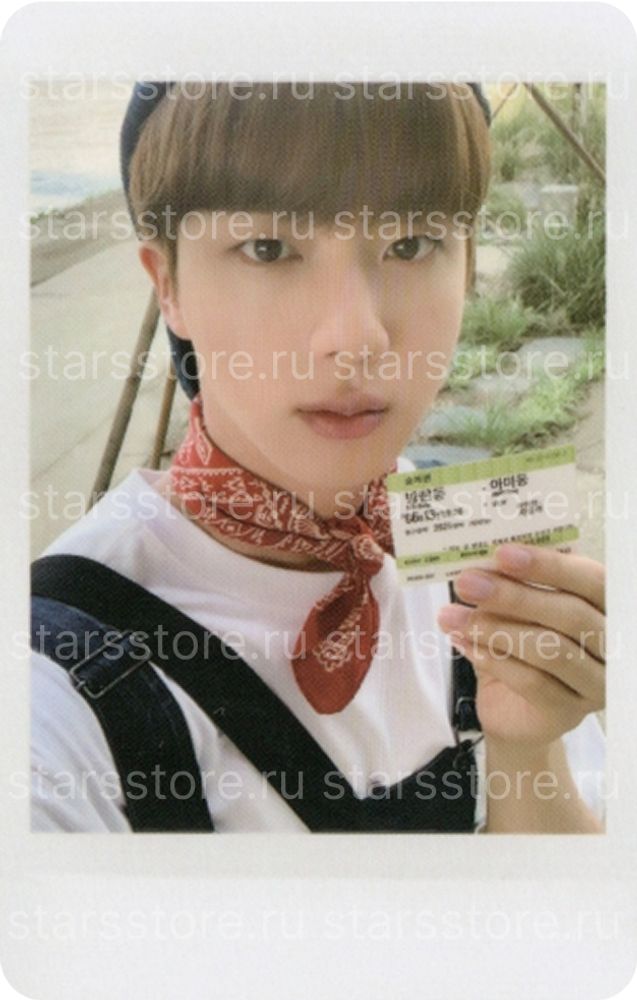 Фотокарта Jin BTS - 2021 SEASON'S GREETINGS Фотокарта Jin BTS - 2021 SEASON'S GREETINGS