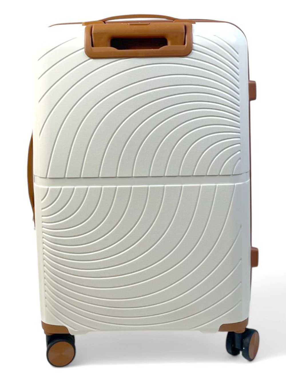 Средний чемодан Bon-Voyage PP Wave, Белый, M