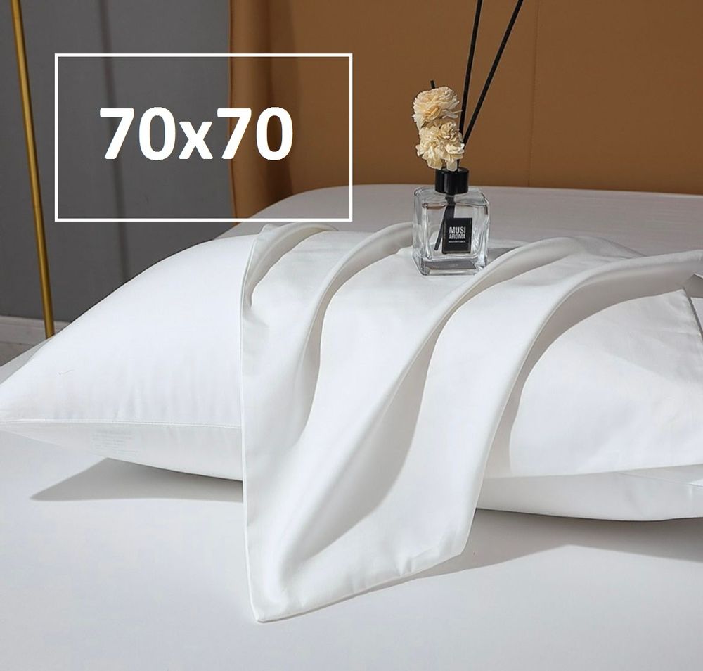 ZEPHYR HOME Наволочки 2 шт. 70х70 Египетский хлопок Белые