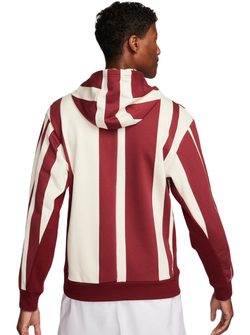 Мужская теннисная кофта Nike Court Heritage Dri-Fit Fleece Tennis Hoodie - разноцветный