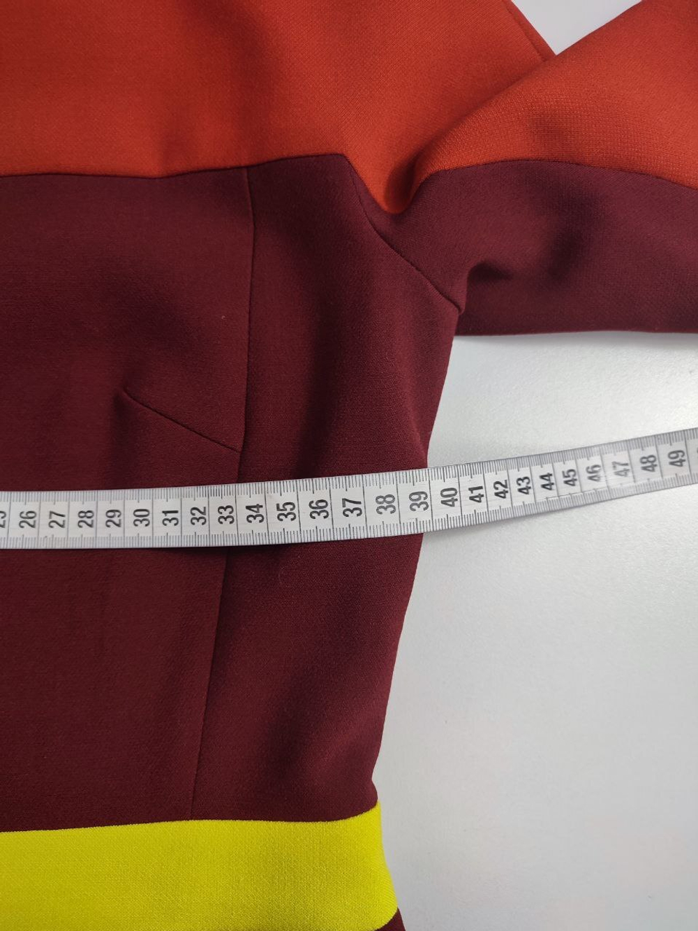 Блузка комбинированная  44-46 размер