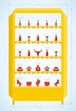 Мишени для тира 25 целей