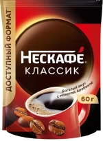 4 Кофе Нескафе Классик пак. 60*12
