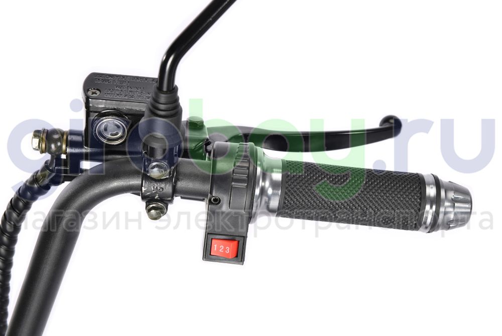 Электроскутер WHITE SIBERIA TRIKE MINI 1500W - Красный фото 16 фото №18