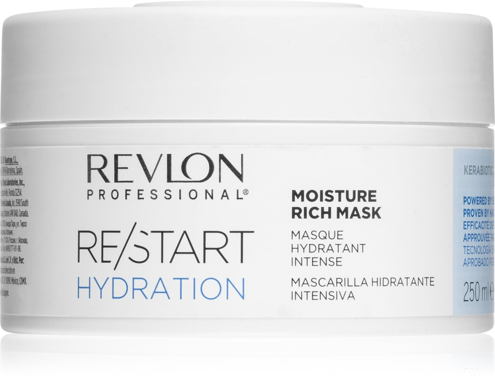 Revlon Professional Re/Start Hydration - увлажняющая маска для сухих и нормальных волос /   250  ml  / GTIN 8432225127491