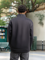 Толстовка мужская с зип-воротником "Moscow" серый