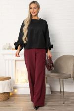 Джемпер с завязками Твист (черный) Б14866-10М LT Collection