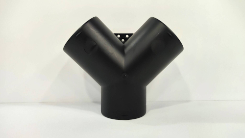 75 мм / Тройник (75 мм) отопителя автономного (75х75х75мм) Y-образный (разводка воздуха) (1 шт.)