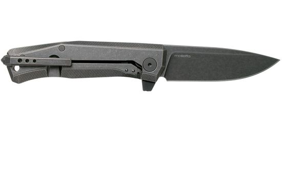 Складной нож Lion Steel "Myto" L/MT01B BW c клинком из стали Böhler M390 Microclean®, рукоять титан