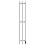 Полотенцесушитель Электрич. с/т GROIS Trio GR-128 190х1200 П3 RAL 9016 R белый матовый, шт