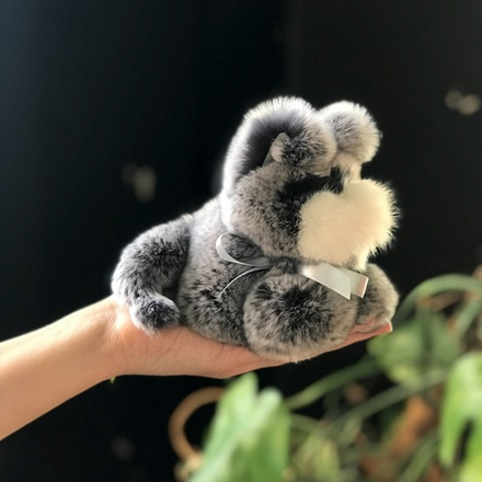 Котёнок Шустрик маленький (серый)