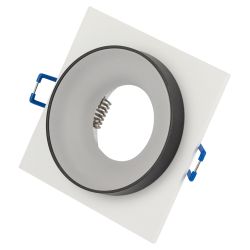 Светильник встраиваемый декоративный ЭРА DK96 WH под лампу MR16 GU5.3 белый | Декоративные встраиваемые светильники