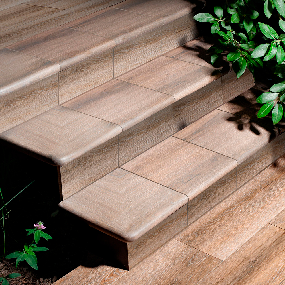 Плитка клинкерная EXAGRES FOREST MOKA BASE 200x1200x9 мм